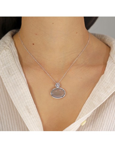 Conj.c/piedra lunar 24mm x12 mm...