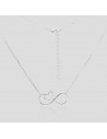 Conj,infinito grande 3 cm x 1.2 c/corazon