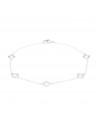 Pul c/ 5 flores Van Cleef mini  19 mm