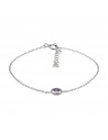 Pul. con zc amy oval  de 5mm en engarse ingles. Largo total 16+3