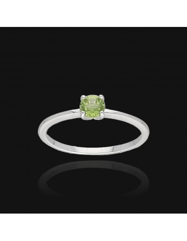 An solitario c/peridoto engarse 4...