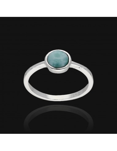 An.solitario c/larimar   6 mm bombe