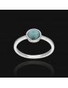 An.solitario c/larimar   6 mm bombe