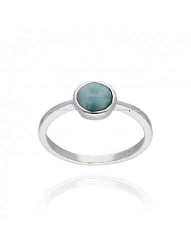 An.solitario c/larimar   6 mm bombe