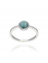 An.solitario c/larimar   6 mm bombe