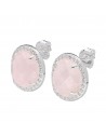 Tor.c/ quarzo rosa facetada de 10mmx 9mm y zc