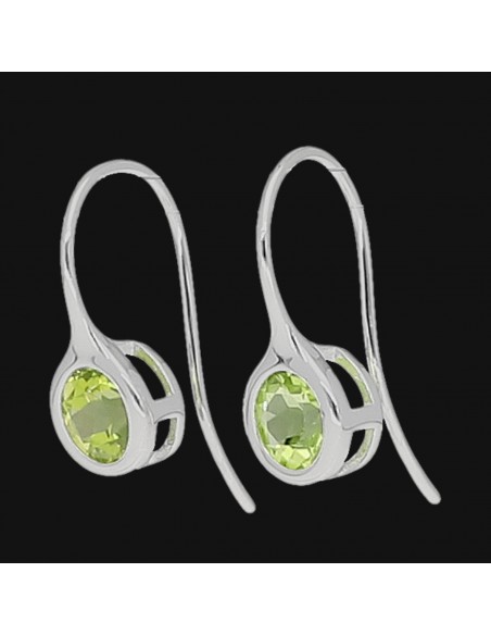Tor. engarse ingles c/ peridoto de  6 mm natural c/brisura