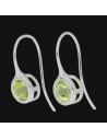 Tor. engarse ingles c/ peridoto de  6 mm natural c/brisura