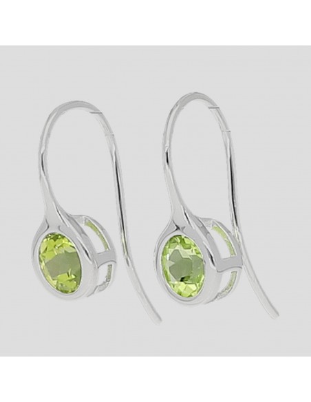 Tor. engarse ingles c/ peridoto de  6 mm natural c/brisura