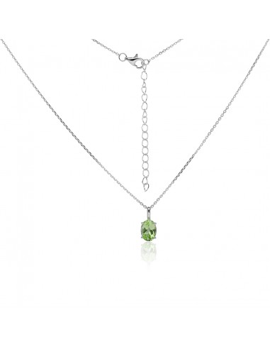 Con.peridoto de 6mm x 8mm engarse 4...