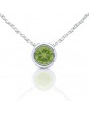 Con.punto de luz de 6 mm PERIDOTO ,largo total 42+5 cm