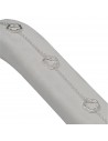 Pul.c/3 flores tipo Van Cleef 1 c/piedras 18 cm + exten