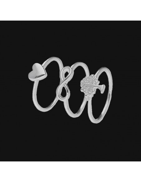 An. triple amor infinito arbol,infiinito,corazon