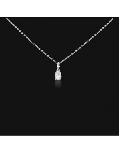 Conj c/piedra gota blanca rodinado...