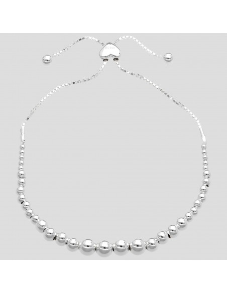 Pul. bolitas de 5mm hasta 2 mm c/cierre ajustable atras c/corazon