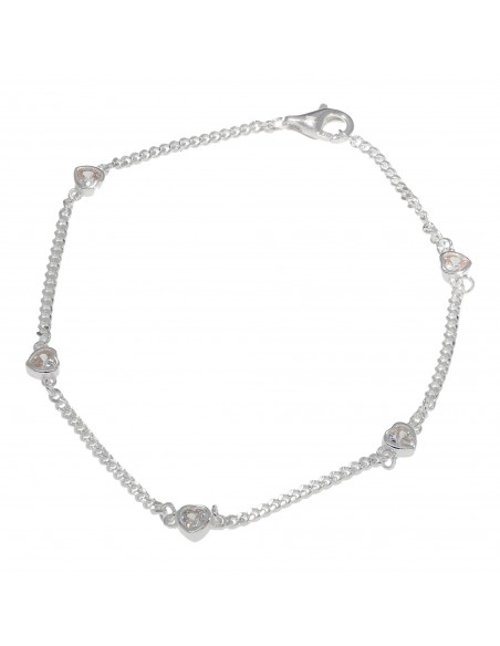 Pul. grumet chata fina c/5 corazones engarce ingles mini 19 CM