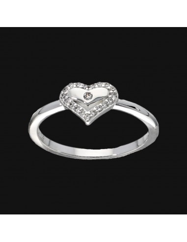 An. corazon c/piedras en bordes y...