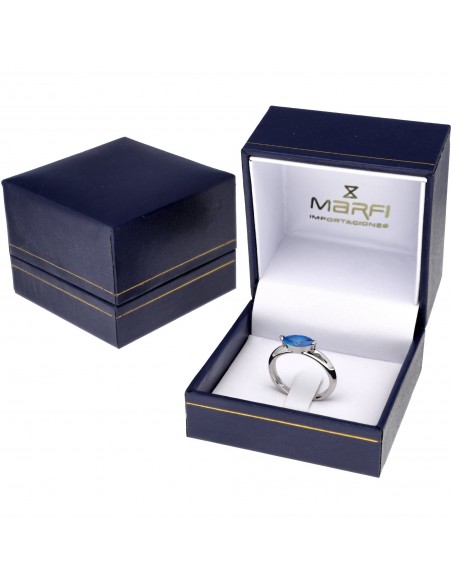 E anillo azul (50un) - 5,8 x 5,8 x 4,5 cm