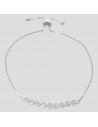 Pul. con piedras y cierre ajustable c/corazon