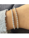 Pul. bolitas de 5mm hasta 2 mm c/cierre ajustable atras c/corazon