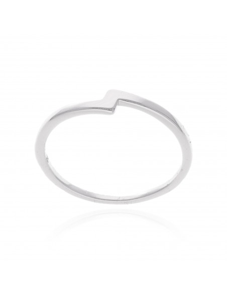 An. Fino minimalista zigzag