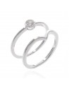 An. Doble 1 valentino s/piedras y 1 solitario eng. Ingles