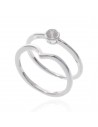 An. Doble 1 valentino s/piedras y 1 solitario eng. Ingles