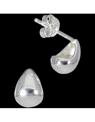 Torn. Tipo lagrima de plata s/ piedras