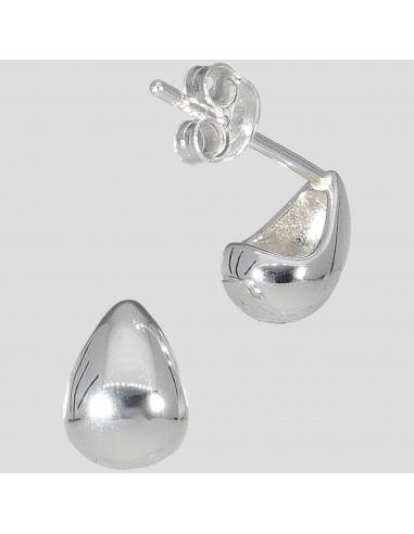Torn. Tipo lagrima de plata s/ piedras