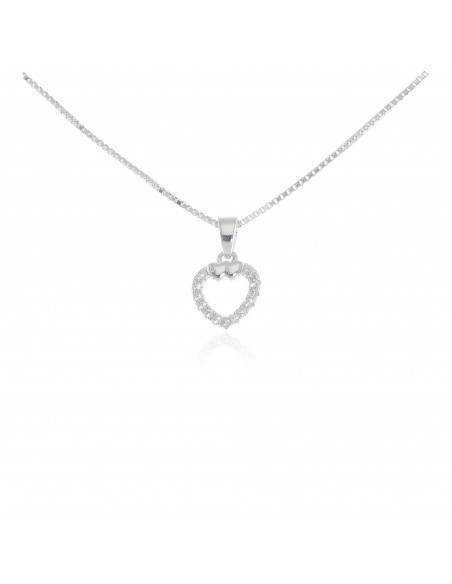 Conj. Corazon calado con zc y corazones arriba sin  9mm + argoll