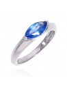 An. c/ piedra semilla azul  de 5mm x 10 mm