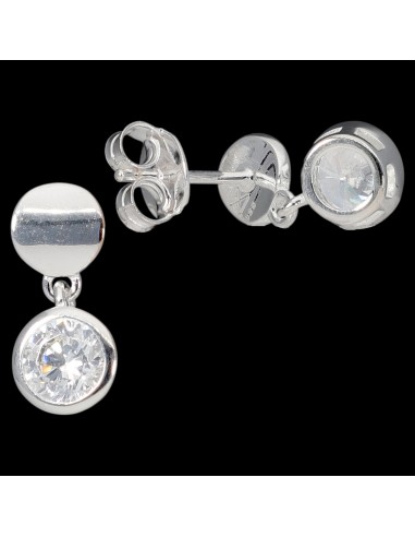Torn. Colgante, circulo plata con...
