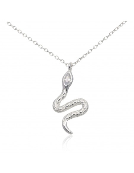 Conj. Con serpiente trabajada y zc. Oval en el ojo