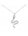 Conj. Con serpiente trabajada y zc. Oval en el ojo