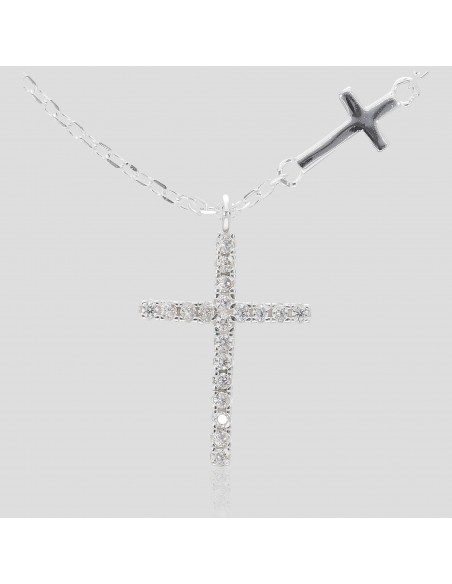 Conj. Con con cruces una fija s piedra y otra c zc