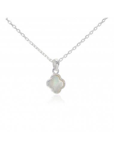 Conj. Dije tipo flor Van Cleef c/ nacar