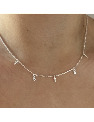 Garg.con infinit y cruces mini