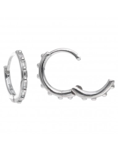 Tor. Aro 10mm con tipo cuentas de plata