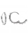 Tor. Aro 10mm con tipo cuentas de plata
