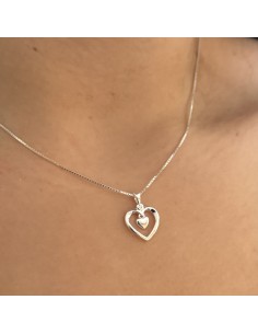 Conj.c/dije corazon calado... 2