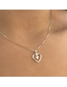 Conj.c/dije corazon calado c/corazon movi