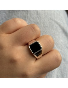 An .rectangular c/agata negra 2