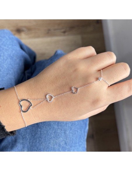 Pul. anillo c/corazones