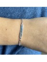 Pul. iden.cartier chapa de 2.8 cm largo total pulsera 19 cm