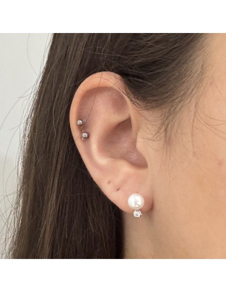 Tor.perla  cult de rio c/cz eng/ingles c/ros 6,5mm Largo 12mm