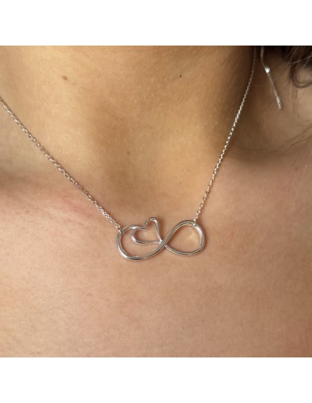 Conj,infinito grande 3 cm x 1.2 c/corazon