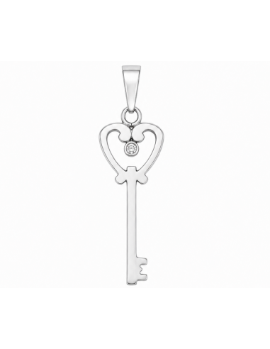 Dije llave corazon con zc, 36mm
