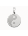 Dije acero ying-yang 27mm de diametro