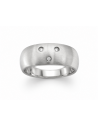 Anillo acero arenado con 3 zc