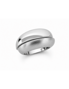 Anillo ancho pulido/aren